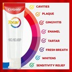 Colgate Total Whitening Toothpaste Gel Pack Of 4 5 1 Oz For Stronger Teeth