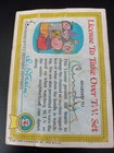 Topps 1985 1st Series Glossy Back Garbage Pail Kids Sticker 30b Graffiti Petey