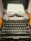 Vintage Royal Quiet De Luxe Portable Typewriter With Case