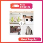 Homanu 14 Pack Coat Hooks  Heavy Duty Double Prong Coat Hooks Wall Mounted With 