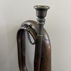 Vintage Bugle 7 A Early 1900   s Copper Brass Not Cleaned Beautiful Condition