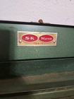 Vtg Sk Wayne Tools Empty Green Metal Socket Box Case 17 1 4     3 1 2 