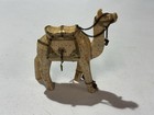 Vintage Mid Century Mosaic Tessellated Bone Camel