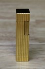 Cartier 1950s Gold Plated Square Body Lighter Good Working Condition 
