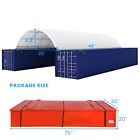 40 x20  Heavy Duty 18 Oz Pvc Canvas Fabric Building Shipping Container Shelter