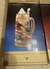Anheuser Busch Tomorrow   s Treasures Lidded Beer Steins Set Of 4 - Open Box