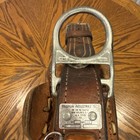 Lineman Pole tree Climbing Gear Bashlin Belt Brown Leather No  88 Size D21