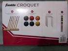 Franklin Sports Portable Backyard Croquet Sets - Complete 4   6 Player Croquet