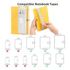 Slim Pen   Pencil Bag With Adjustable Elastic Band  Zipper Pouch For Makeup  Jou