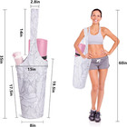 Yoga Mat Bag With Large Size Pocket And Zipper Pocket   yoga Bag Adjustable Should