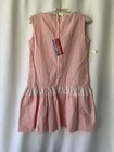 Vintage Girls Seersucker Dress Spring Summer Size 12