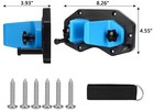 Wall Mounted Ski   Snowboard Garage Organizer Storage Rack - 4 Pack