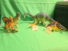 Vintage 1988-92 Carnegie Safari Ltd  Collectible Dinosaur Toys Lot Of 5 