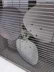 Vintage Monarch Aire Veco Ml20 Metal Box Fan 3 Blade 115v Union Made Usa Works