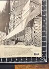 Clark Equipment Nasa Rocket Transport Vehicle Battle Creek Mi Vtg Print Ad 1963