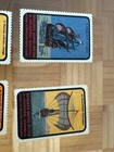 6 Poster Stamp Cinderella Scheuers Coffee Ships Boats    From 1913