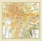 Historic Map - Turin Italy - Bertarelli 1914 - 23 63 X 23 - Vintage Wall Art