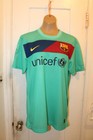 Nike Barcelona Fc David Villa  7 Away Jersey Men s Medium 2010 2011 382359-310