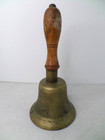 1939 Wwii British  A r p Warden Brass Hand Bell  Air Raid Precaution