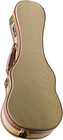 Gcx-uks Deluxe Hard Case For Soprano Ukulele - Vintage Gold Tweed