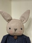 9  Handmade Primitive Spring Easter Bunny With Jacket