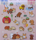 Synapse Japan Dog Walking Together Is Better Clear Sticker Sheet