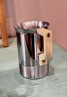 Vintage Chase Usa Crome Art Deco 4  Cream Pitcher Bakelite Handle - Heavy Wear