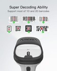 Inateck 2d Barcode Scanner Wireless Bluetooth Qr Code Scanner W  Ai App   Sdk