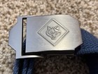 Bsa Cub Scout  30    Sz  S Blue Uniform Belt And Silver Wolf Buckle Boy Scouts Nwt
