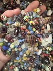 Everything Mix 2 Lb  Vintage India Glass Beads Lot Crafts Jewelry Bulk Estate