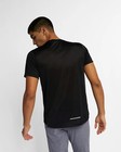 Nwt Nike Dri-fit Miler Men s Running Reflective Shirt Black Sizes Aj7565-010