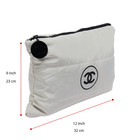 Travel-friendly Chanel Makeup Case - Ideal For Mirror  Lipstick   Foundation