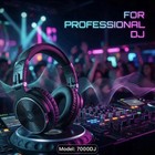 Wired Over Ear Headphones Hi Res Studio Monitor   Mixing Dj Stereo Headsets With