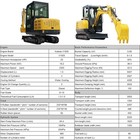 3 5ton Mini Excavator 25hp Kubota V1505 Diesel Enclosed Cab With Hydraulic Thumb