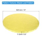 Cake Boards  1pcs 10 Inch Cardboard Cake Drums  1 2  Thick Round  gold 