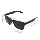 4x Small Hole Glasses Eye Correction Exercise Eyesight Care Improvement Training