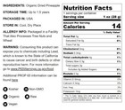 Organic Dried Pineapple Rings     Non-gmo  Kosher  Raw  Vegan     By Food To Live