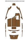 2009-2014 Axis A22 Swim Platform Cockpit Pad Boat Eva Teak Deck Floor Mat New