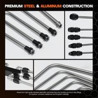 Ls Coolant Crossover Steam Vent Kit With An4 Fuel Brake Line - Complete 4 