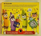 Crayola 64 Count Birthday Crayons With Specialty Confetti Colors   New   Sealed