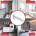 Retractable Folding Wall Clothes Hanger Collapsible Laundry Hanging Dryer Rack
