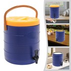 Insulated Hot And Cold Beverage Dispenser Server 6 6gal Stainless With Faucet Us