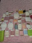 Lot Of 300 Yards Of Vintage Lace Sewing Trim 48 Pieces Of Mixed Colors   Styles