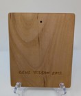 Gene Wilson Hobi Wood Heart With Doves Springerle Cookie Stamp 2012 Hand Carved