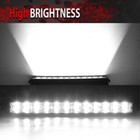 For Jeep Wrangler Jk 07-18 Front Upper Roof 52  Led Light Bar Combo 4  Pods Kit