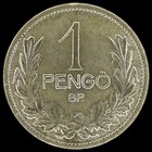 1926 Bp Mikl  s Horthy 1 Peng   Vf 5 00g 0 640 Silver Km 510
