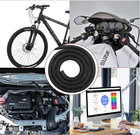 Funda Trenzada Automotriz 20ft 1 2  Resistente Al Calor  Protecci  n Cables  Nuev