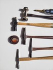Lot Of 5 Antique Watchmakers Hammers   1  Oil Well Pot   Oiler