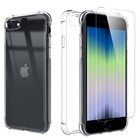 For Iphone Se 3rd Gen 2022 se 2 8 7 Clear Case Shockproof Cover screen Protector