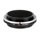K f Concept Adapter For Nikon F Ais Mount Lens To Fuji Gfx Medium Format Camera